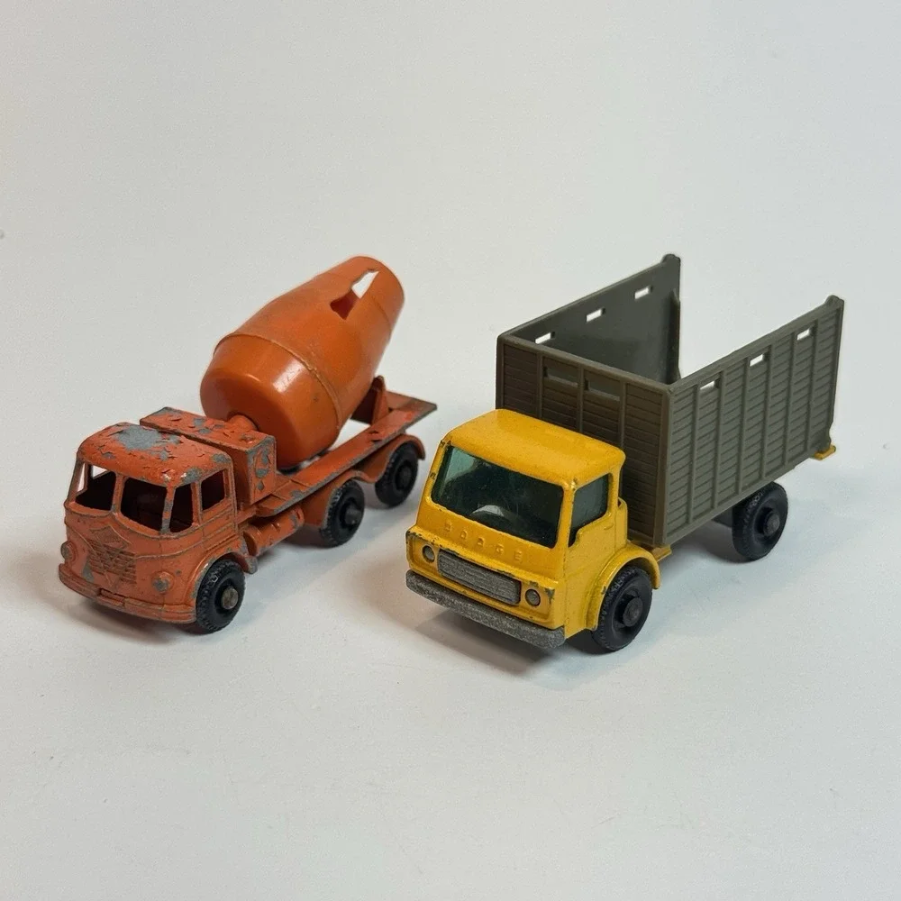 Vintage Matchbox Lesney 60's Utility Vehicles Lot of 8 Made In England - As Is